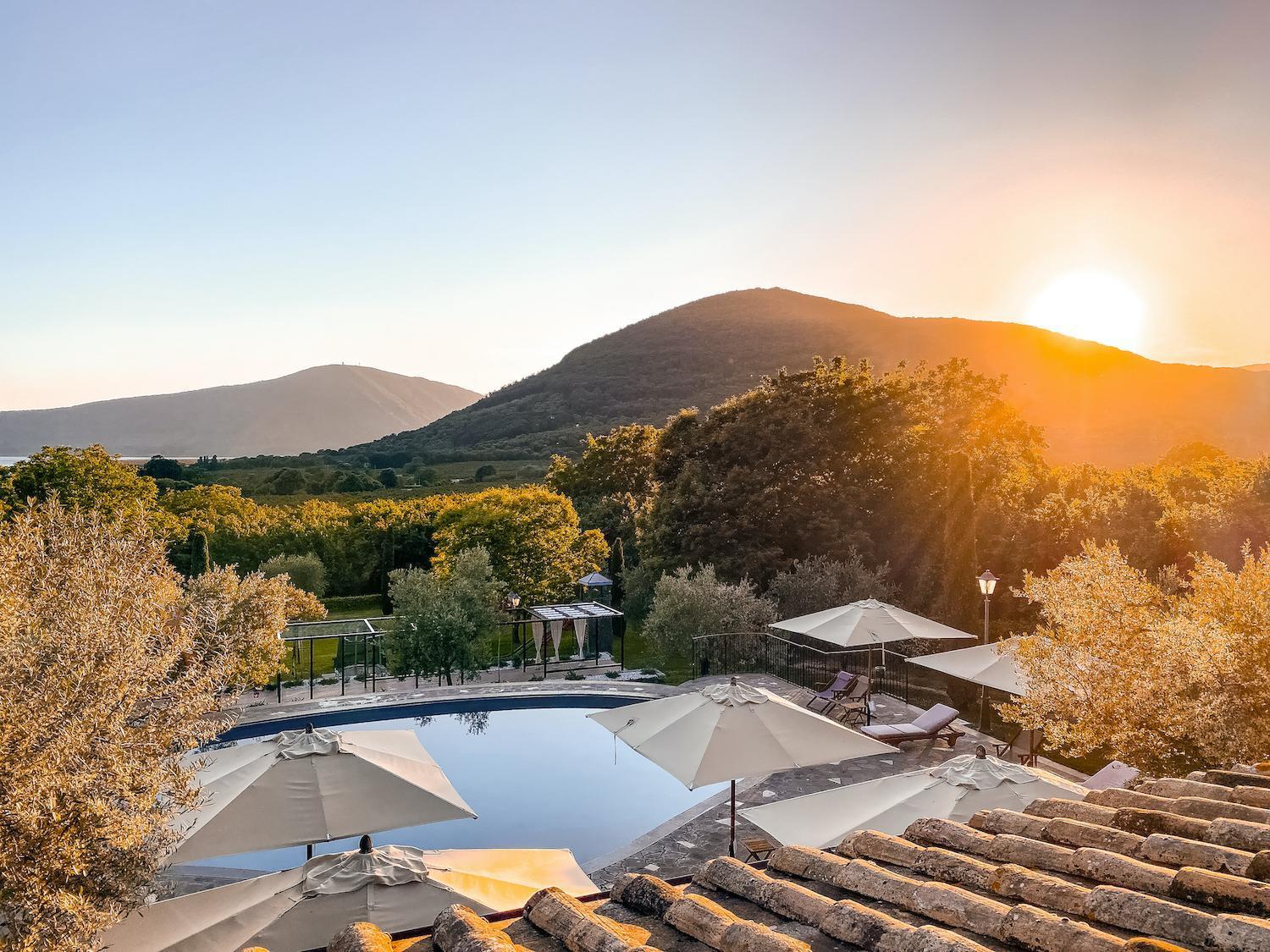 Agriturismo La Valle Di Vico Caprarola Bagian luar foto