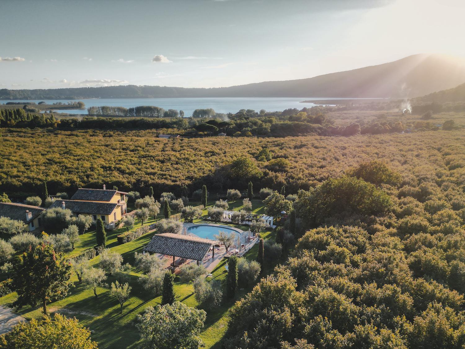 Agriturismo La Valle Di Vico Caprarola Bagian luar foto